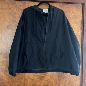 Vince Navy Windbreaker